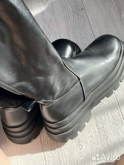 Сапоги ботфорты демисезон 40р-р