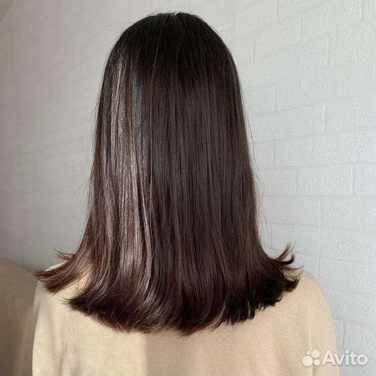 Кератиновое выпрямление