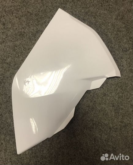 Спойлер аэрбокса левый передний белый KTM SX/SXF/1