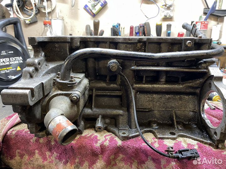 Блок двигателя G4FC 1.6