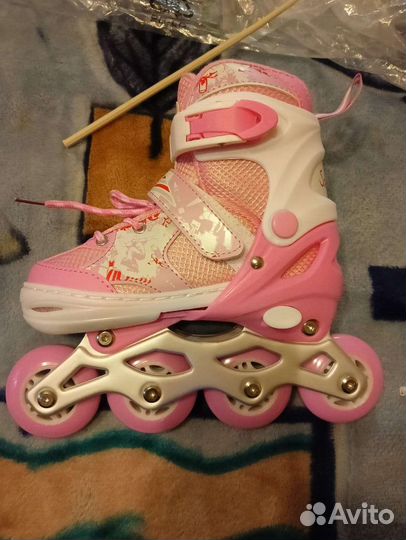 Ролики-коньки детские 2 в 1 новые