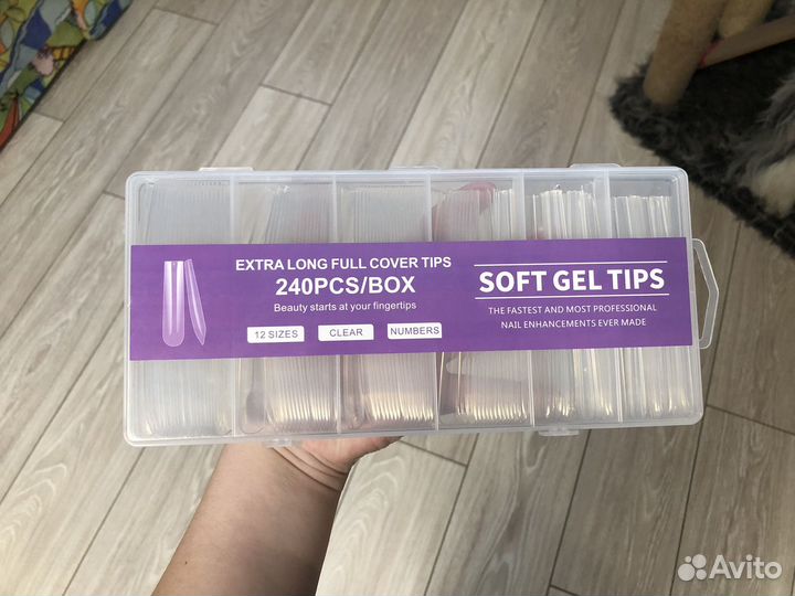 Гелевые типсы для наращивания