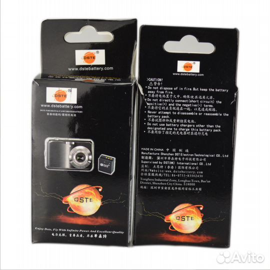 Аккумуляторы GoPro 5/6/7/8 Dste 1230mAh ahdbt-501