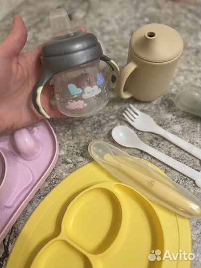 Посуда для первого прикорма 0+
