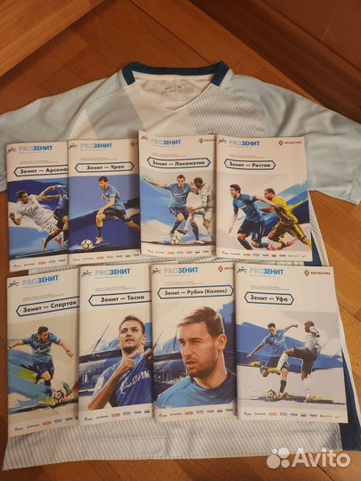 Матчевые программки Зенит Футбол 2017-2022 года