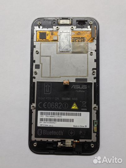 Дисплей asus padfone A66