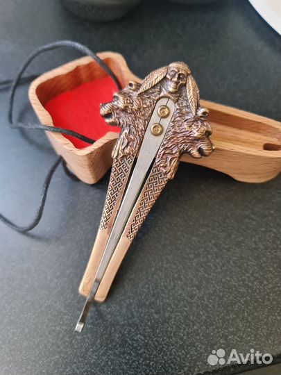 Литой варган Индеец