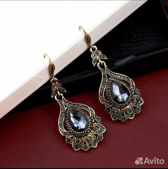 Серьги винтажные /Турецкие