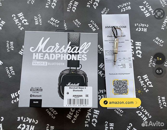 Marshall major 2 Bluetooth #новые #амазон