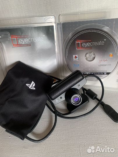 Камера Sony eye ps3+диск для обработки видео