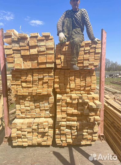 Обрезной брусок 25х50, брус ГОСТ