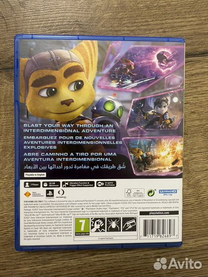 Ratchet clank сквозь миры ps5