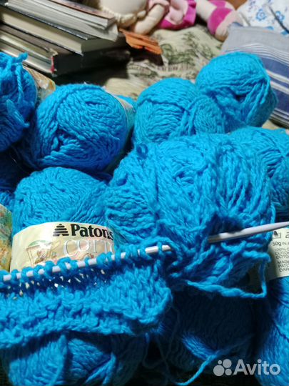 Пряжа нитки для вязания хлопок