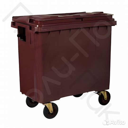 Бак пластиковый мусорный 770л R3477