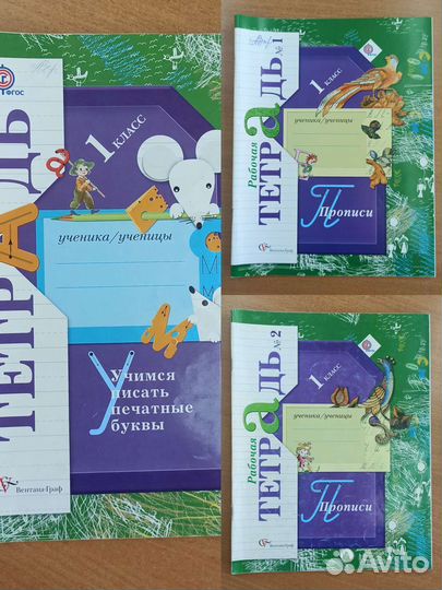 Прописи 1 класс Школа 21 века