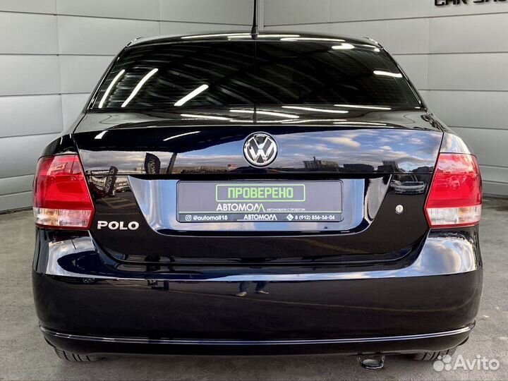 Volkswagen Polo 1.6 МТ, 2013, 159 800 км