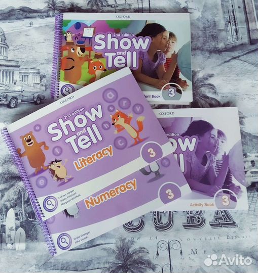 Show and Tell3 комплект английского 4 книги