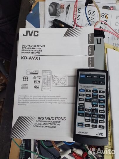 Магнитола JVC KD-AVX1