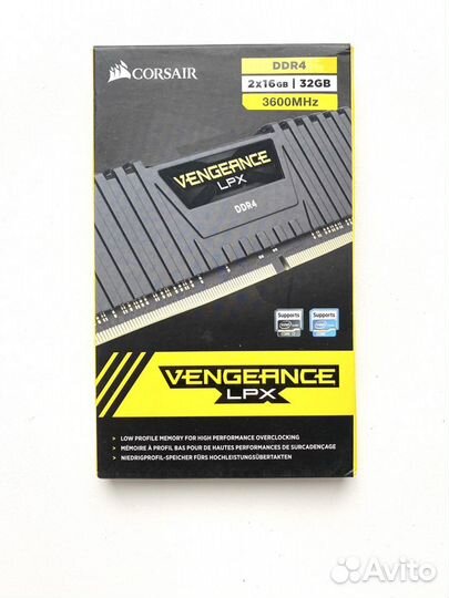 Corsair Vengeance DDR4 2x16 3600MHz