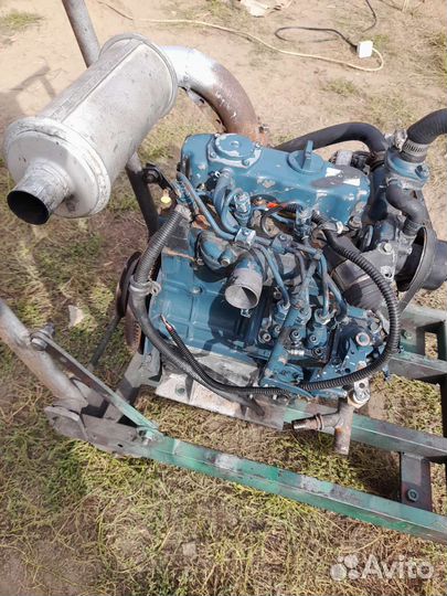 Двиготель, kubota d722, куботад 722
