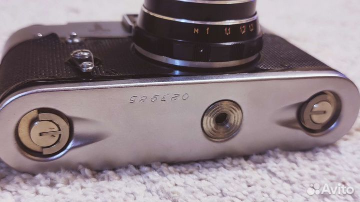 Фотоаппарат фэд 5В с олимпийской символикой