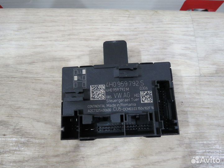 Блок комфорта передней правой двери Porsche Macan