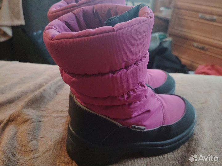 Дутики ботинки зимние для девочки 29