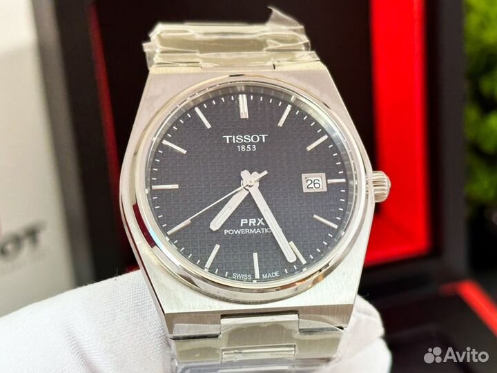 Часы мужские Tissot PRX T137.407A синий цвет