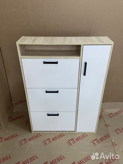 Обувница вместительная 18 пар, наличие склад