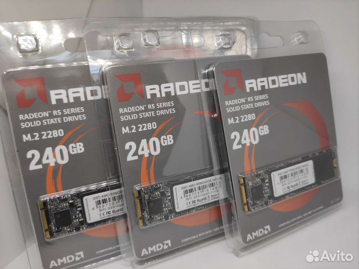 Новые SSD 120, 240, 512Gb 