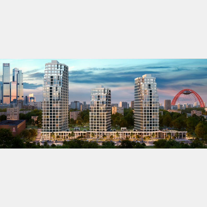 3-к. квартира, 53,6 м², 9/16 эт.