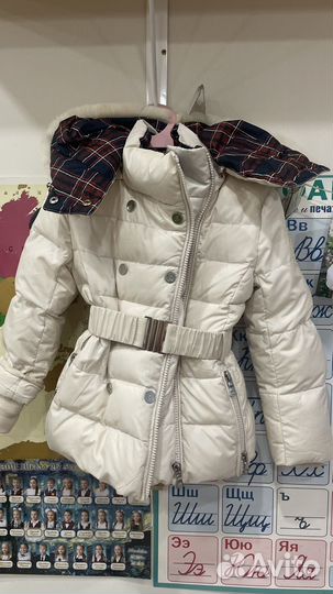 Пуховик для девочки 104
