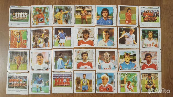 Вкладыши от жвачек Bombimbom Sport