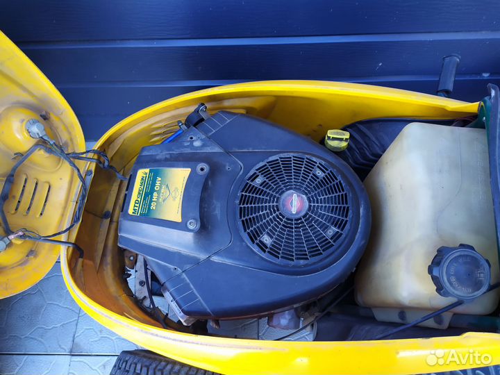 Садовый трактор райдер