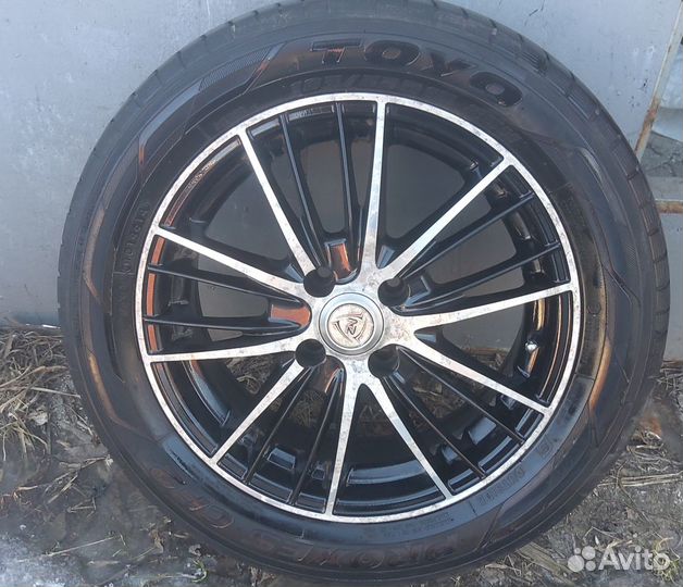 Колёса 4шт Лето R15 4/98 Toyo Proxes195/55 цена1шт