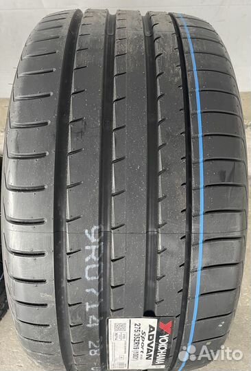 Yokohama Advan Sport V105 245/40 R19 и 275/35 R19