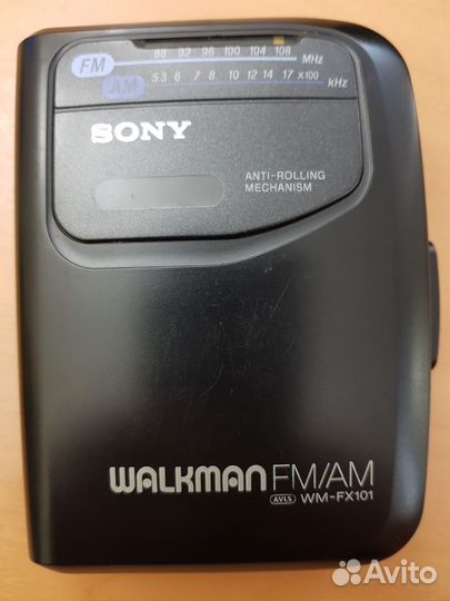 Кассетный плеер sony walkman wm fx 101