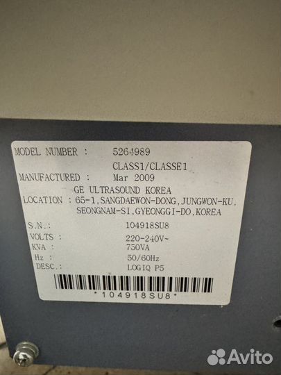 Узи GE Logiq P5 узи аппарат GE
