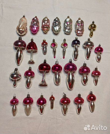 Елочные игрушки СССР