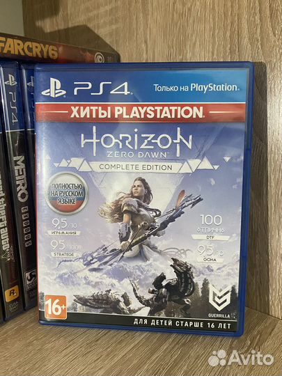 Horizon zero down диск игра ps4 / ps5