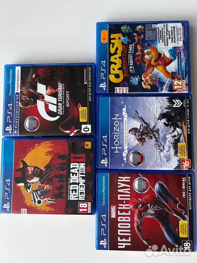 Игры для приставок ps4