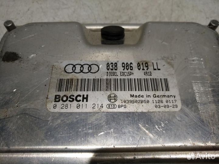 Блок управления двигателем Audi A6 4B/C5 рест