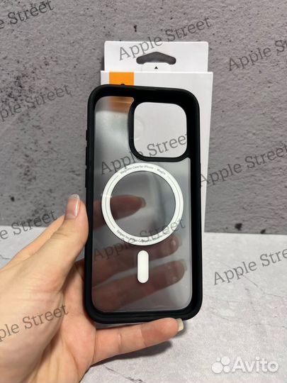 Чехол spigen ultra hybrid iPhone 15 PRO black