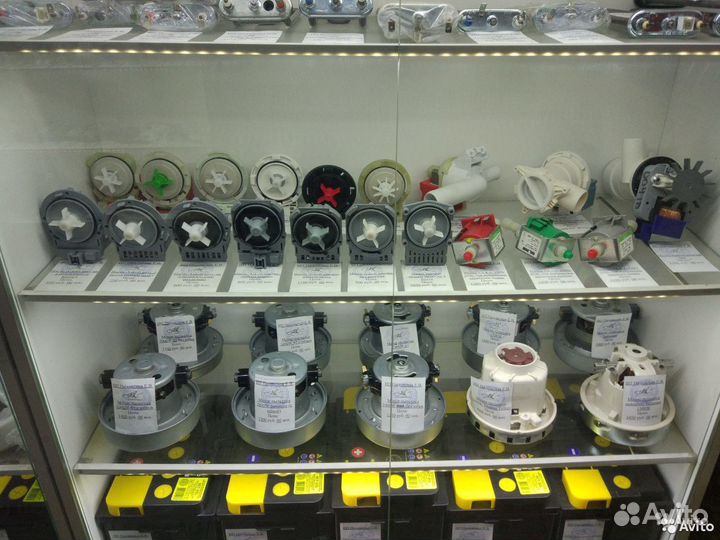 Кран для кулера синий