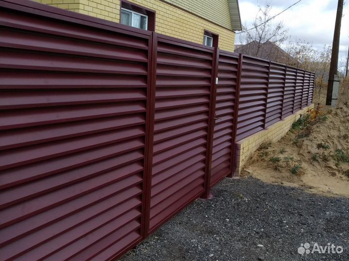 Забор-жалюзи