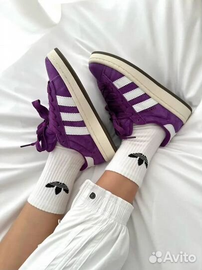 Кроссовки Adidas campus 00s purple женские