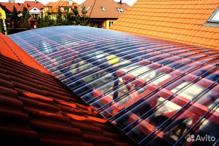 Прозрачный профнастил