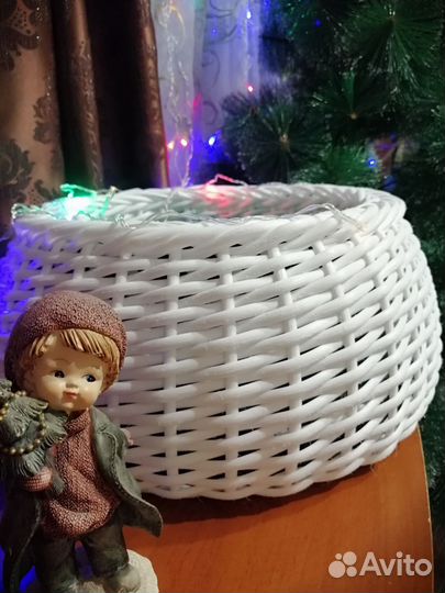 Корзина - юбка для елки