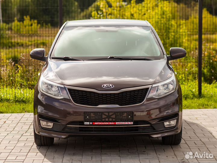 Kia Rio 1.6 МТ, 2017, 137 838 км