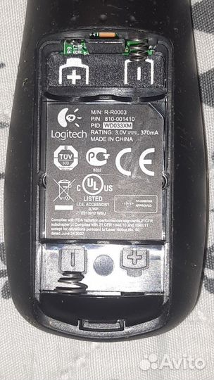 Презентер кликер Logitech